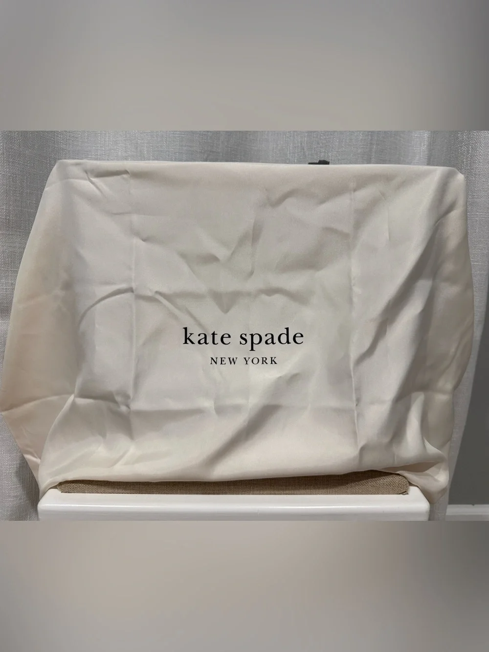 Kate Spade Navy Green Leather Tote